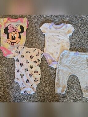 Girls 3-6 Month Disney Bundle
